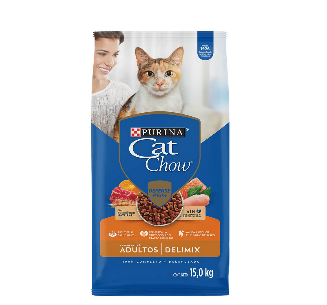 Cat Chow Gatos Adultos 15 kg